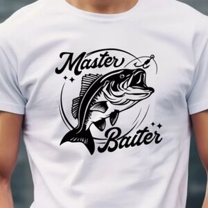 Fish BAITER tshirt FATHERS day